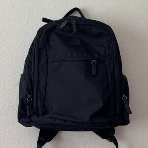 Bric’s Black Nylon & Leather Backpack – Travel/Work Bag